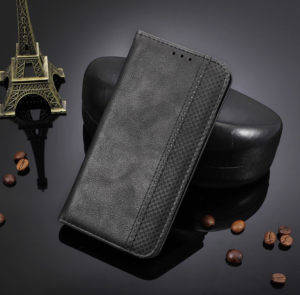 Oppo Reno 4 Pro 4G Hoesje Retro Portemonnee Book Case Zwart afbeelding 12
