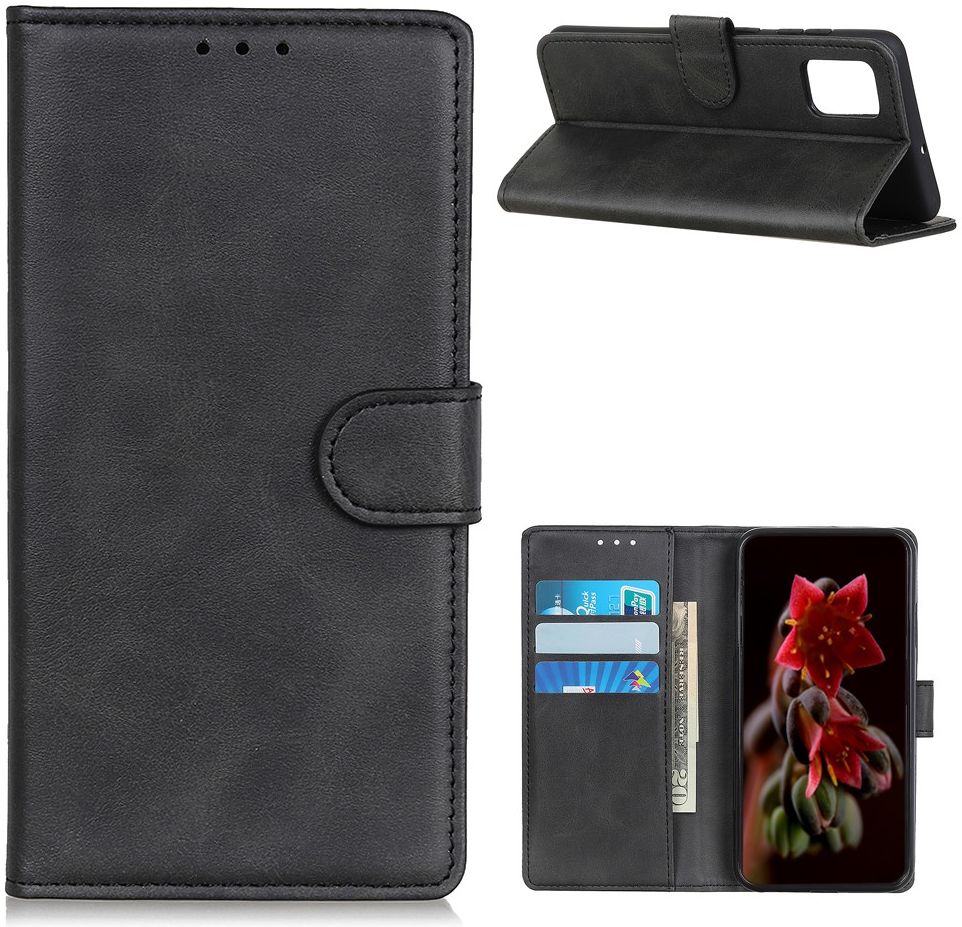 Oppo Reno 4 Pro 4G Portemonnee Stand Hoesje Book Case Zwart afbeelding 12