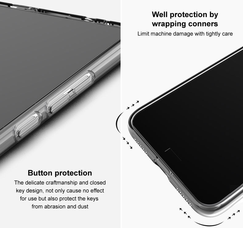 IMAK UX-5 Series Oppo Reno 4 Pro 4G Hoesje Flexibel TPU Transparant afbeelding 6