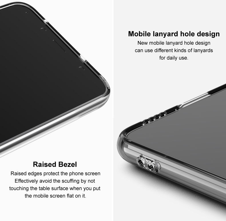 IMAK UX-5 Series Oppo Reno 4 Pro 4G Hoesje Flexibel TPU Transparant afbeelding 7