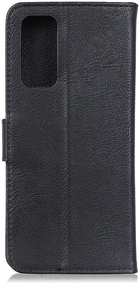 Oppo Reno4 5G Hoesje Retro Wallet Book Case Zwart afbeelding 4