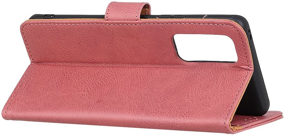 Oppo Reno4 5G Hoesje Retro Wallet Book Case Roze afbeelding 4