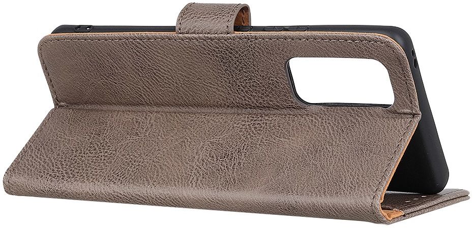 Oppo Reno4 5G Hoesje Retro Wallet Book Case Grijs afbeelding 5