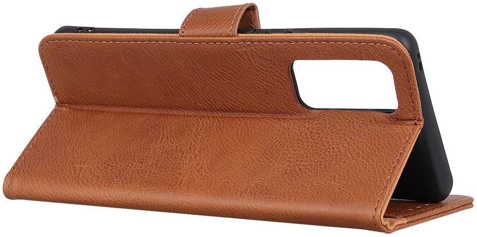 Oppo Reno4 5G Hoesje Retro Wallet Book Case Bruin afbeelding 5