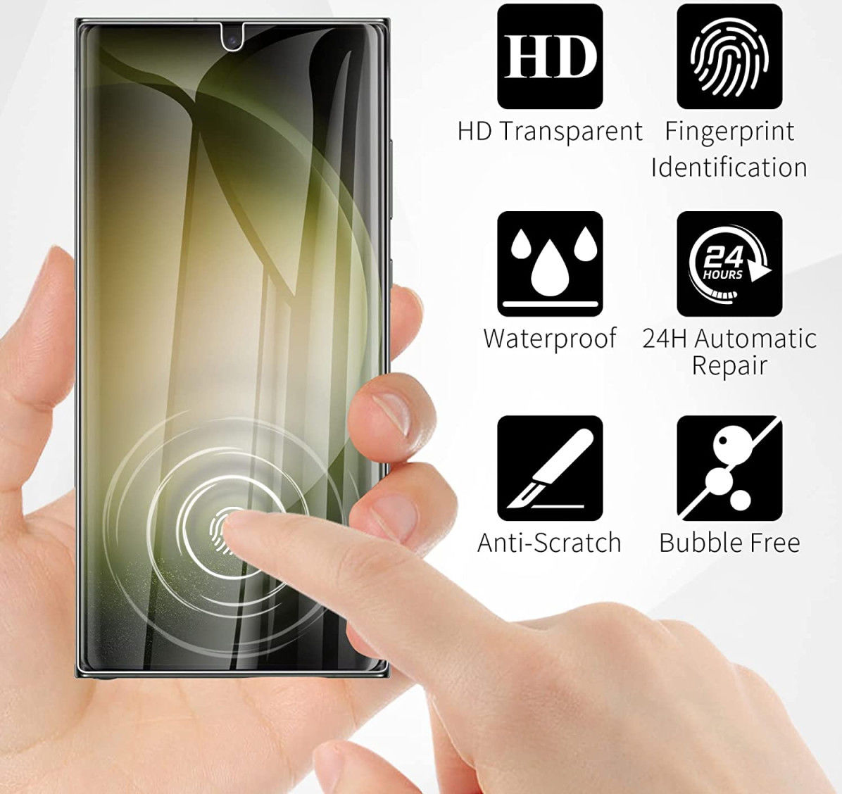 Nokia 3.4 Ultra Clear Screen Protector afbeelding 2