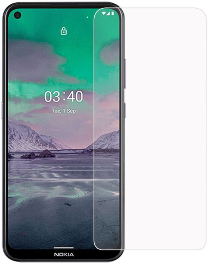 Nokia 3.4 Screenprotector 2.5D Arc Edge Tempered Glass afbeelding 1