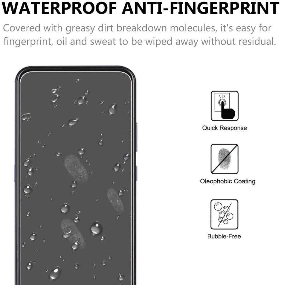 Nokia 3.4 Screenprotector 2.5D Arc Edge Tempered Glass afbeelding 5