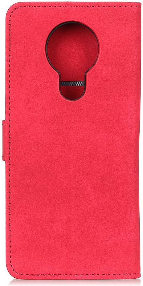 Nokia 3.4 Vintage Book Case Hoesje Wallet Rood afbeelding 4
