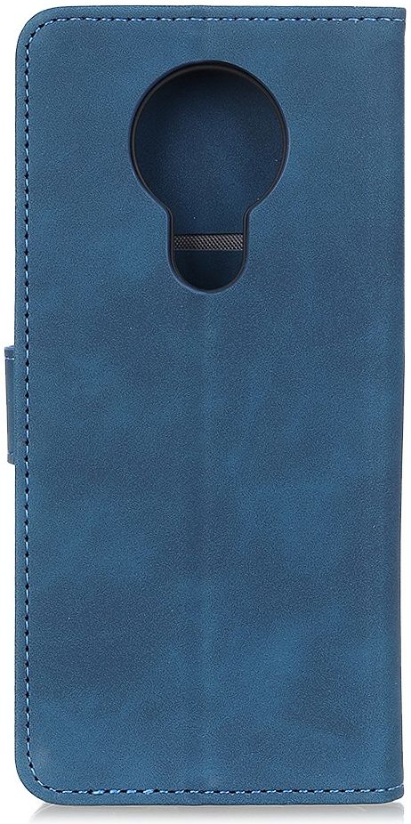Nokia 3.4 Vintage Book Case Hoesje Wallet Blauw afbeelding 4