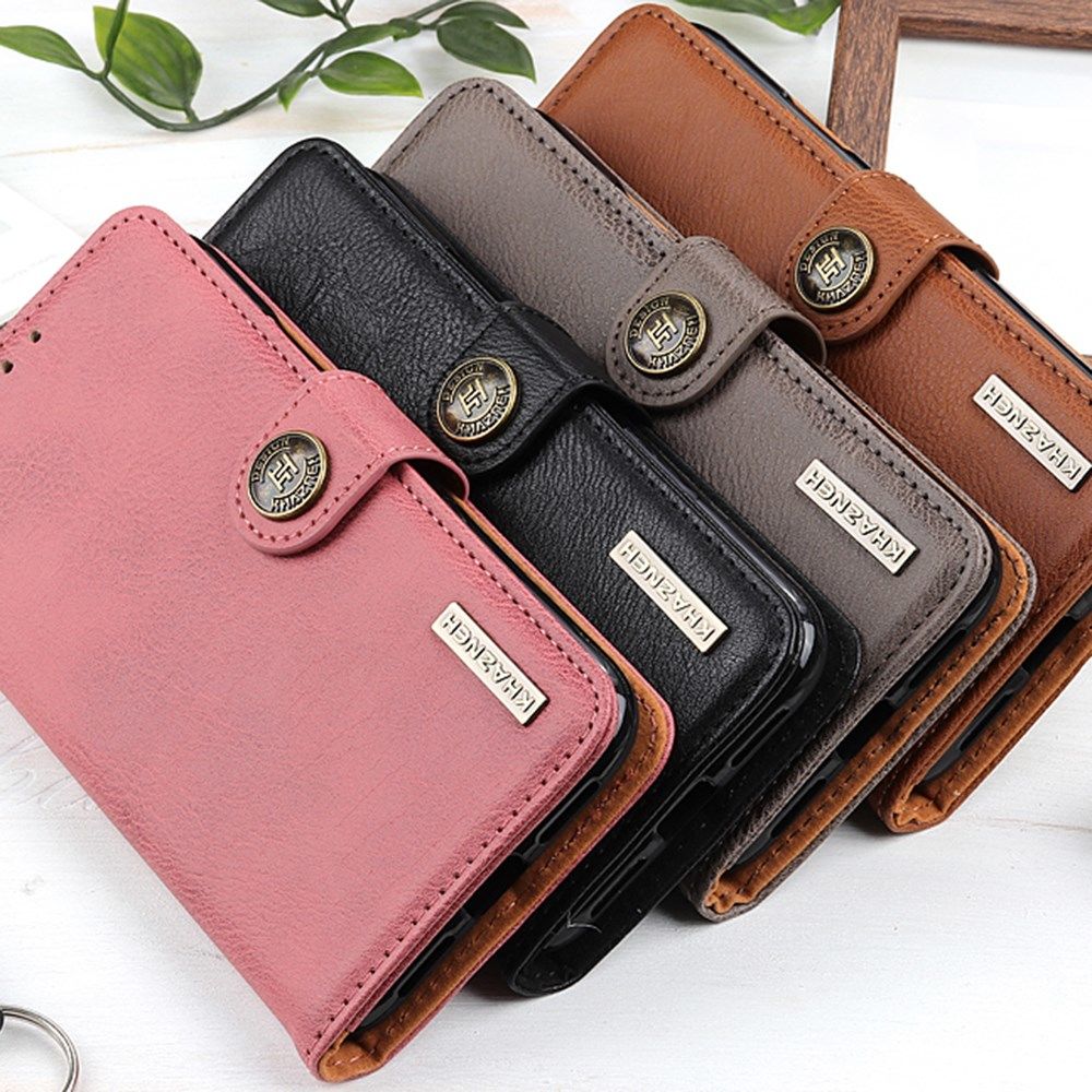 Nokia 3.4 Hoesje Retro Wallet Book Case Zwart afbeelding 5