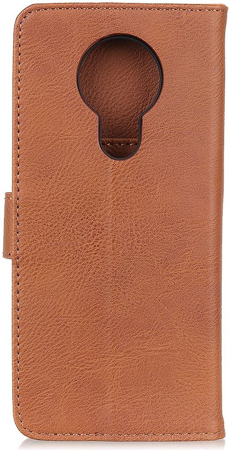 Nokia 3.4 Hoesje Retro Wallet Book Case Bruin afbeelding 4