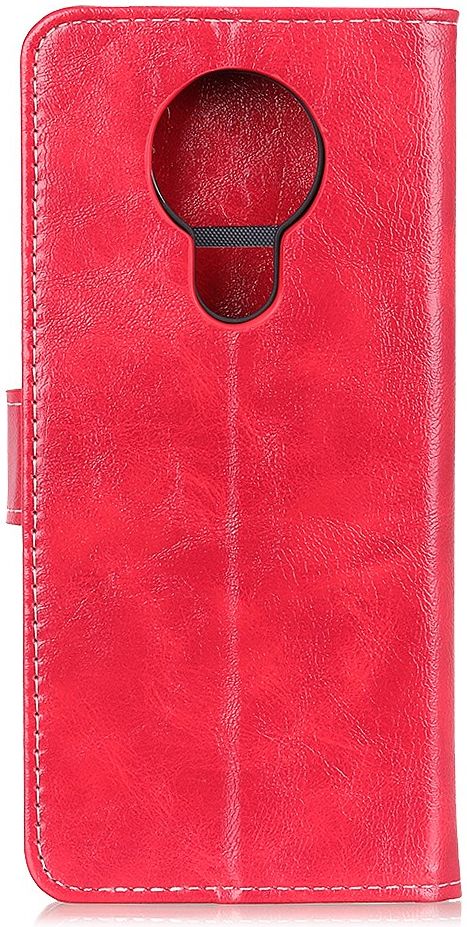 Nokia 3.4 Portemonnee Stand Hoesje Rood afbeelding 4