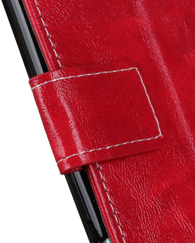 Nokia 3.4 Portemonnee Stand Hoesje Rood afbeelding 7