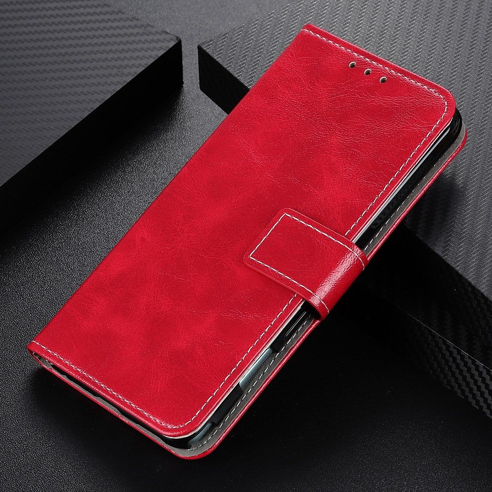 Nokia 3.4 Portemonnee Stand Hoesje Rood afbeelding 2