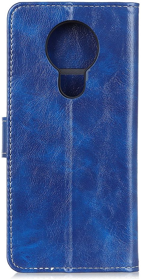 Nokia 3.4 Portemonnee Stand Hoesje Blauw afbeelding 5