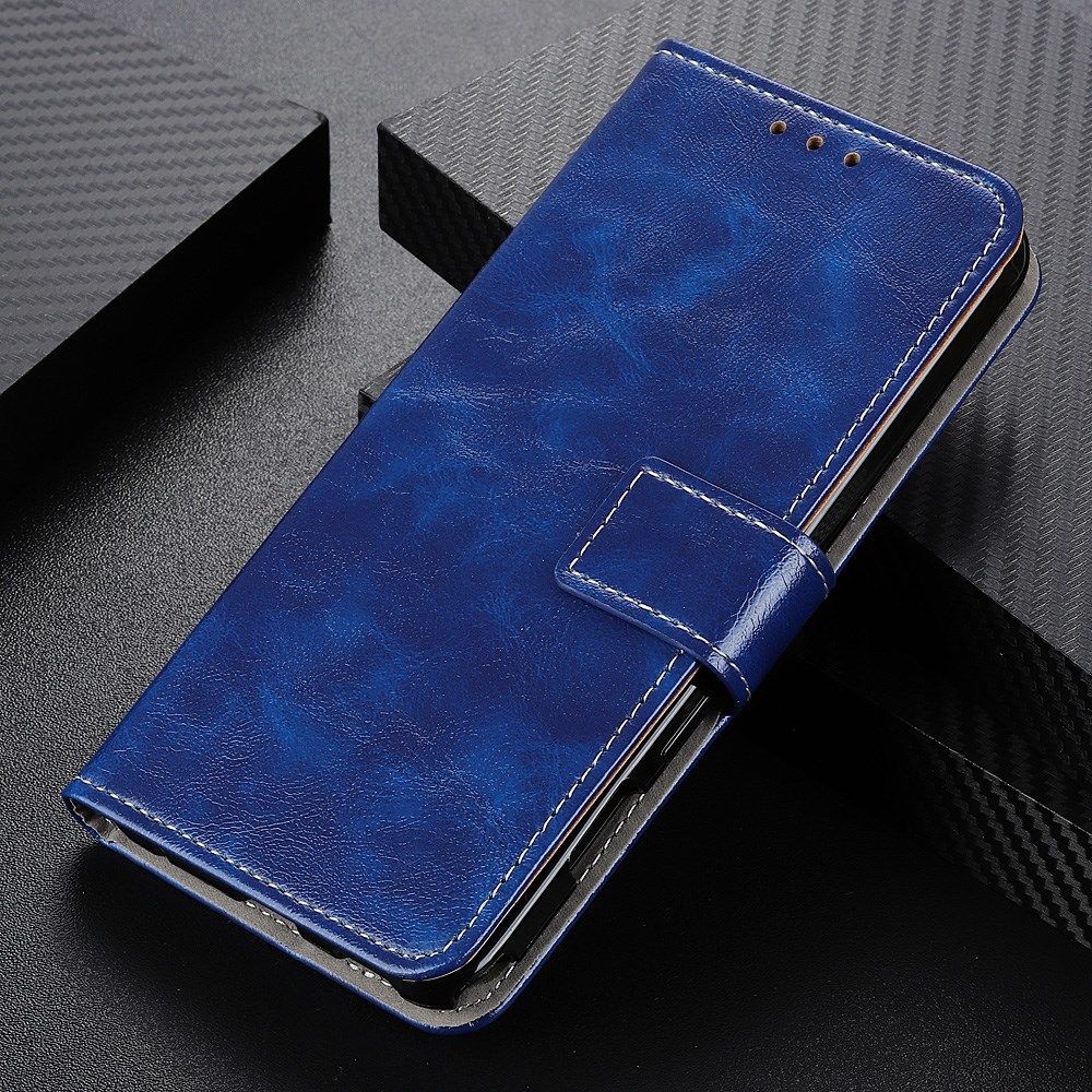 Nokia 3.4 Portemonnee Stand Hoesje Blauw afbeelding 2