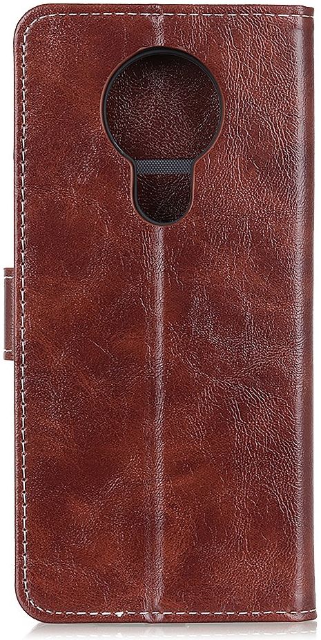 Nokia 3.4 Portemonnee Stand Hoesje Bruin afbeelding 4