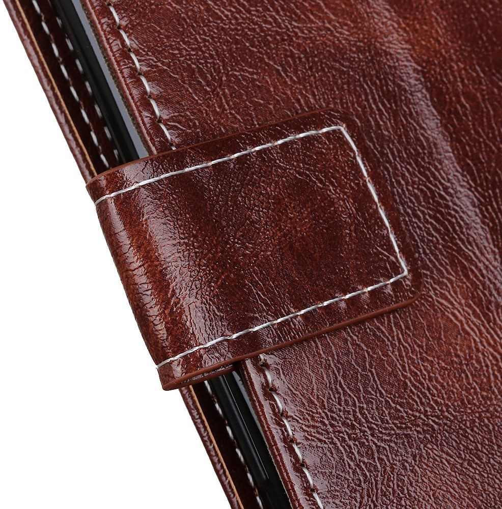 Nokia 3.4 Portemonnee Stand Hoesje Bruin afbeelding 7