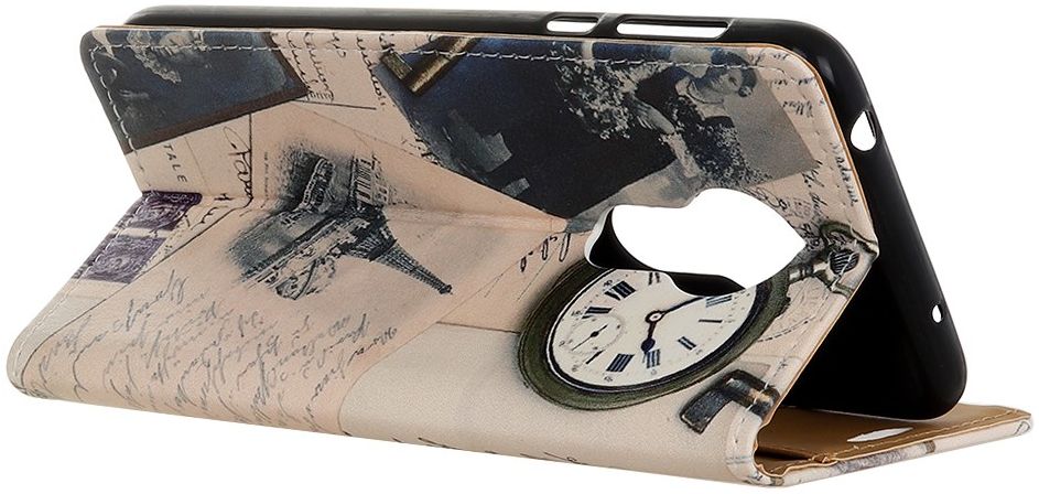 Nokia 3.4 Wallet Case met Eiffeltoren Print afbeelding 4