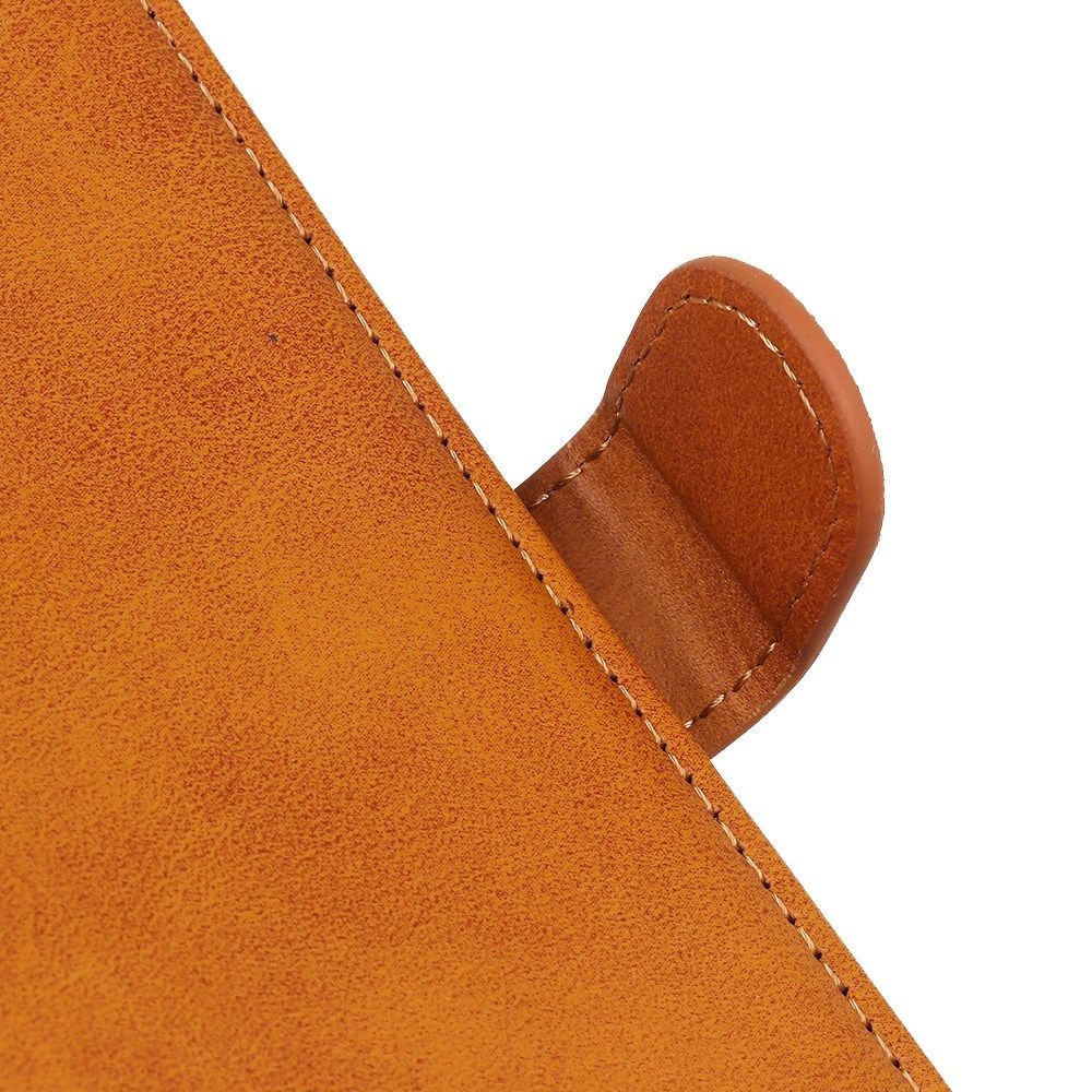 Nokia 3.4 Hoesje Book Case Kunst Leer Bruin afbeelding 9
