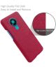 Nokia 3.4 Stof Textuur Back Cover Rood