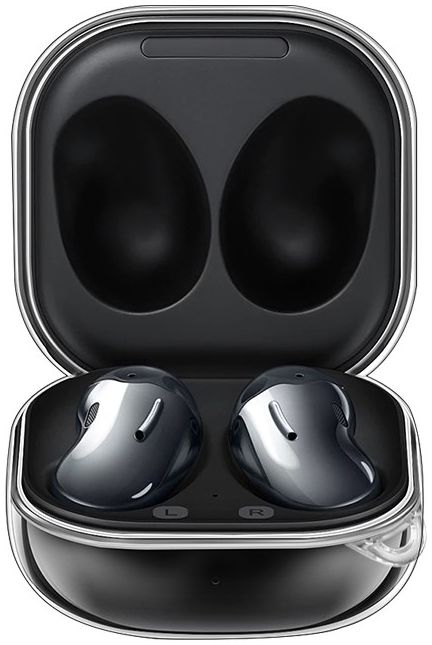 Samsung Galaxy Buds Live/Buds 2/Pro Hoesje Hard Plastic Case Clear afbeelding 3