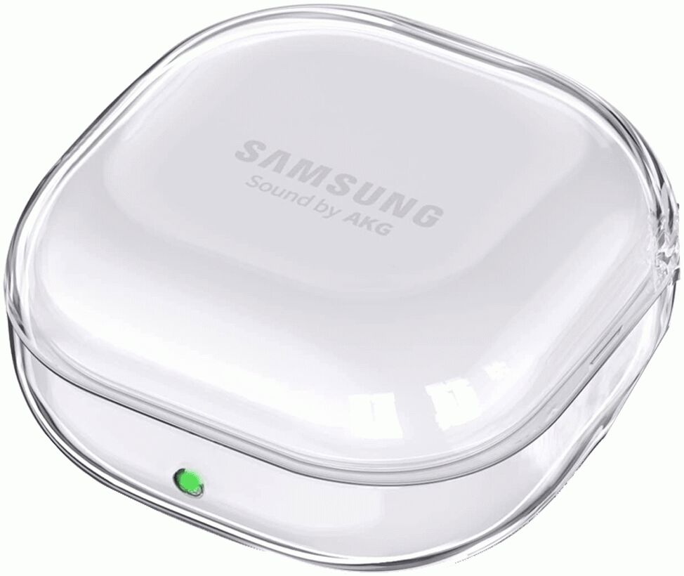 Samsung Galaxy Buds Live/Buds 2/Pro Hoesje Hard Plastic Case Clear afbeelding 1