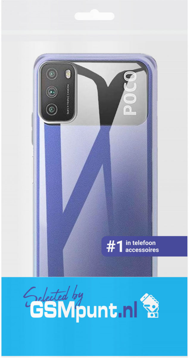 Xiaomi Poco M3 Hoesje Back Cover Dun TPU Transparant afbeelding 4