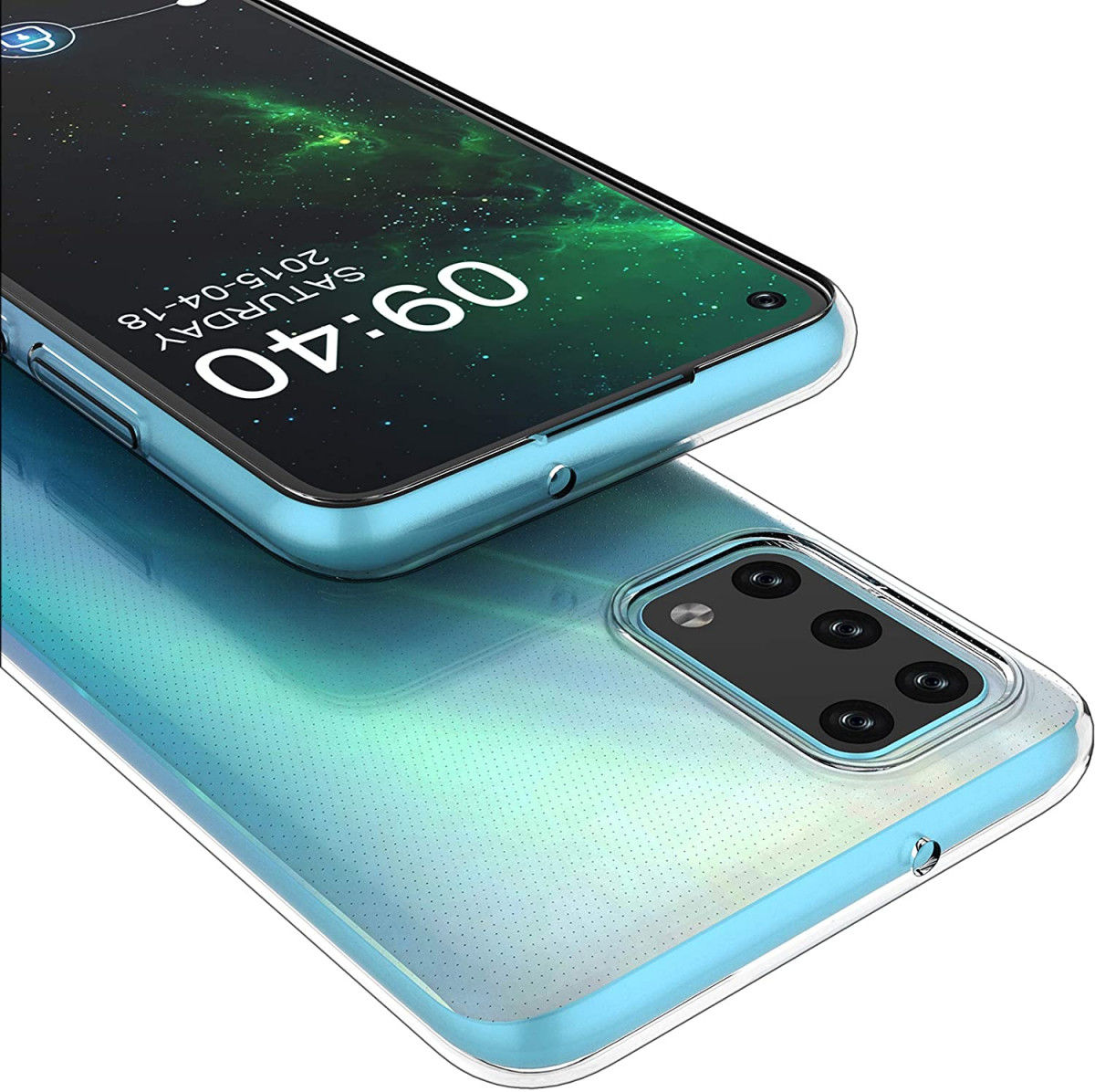 Samsung Galaxy A02S Hoesje Back Cover Dun TPU Transparant afbeelding 4