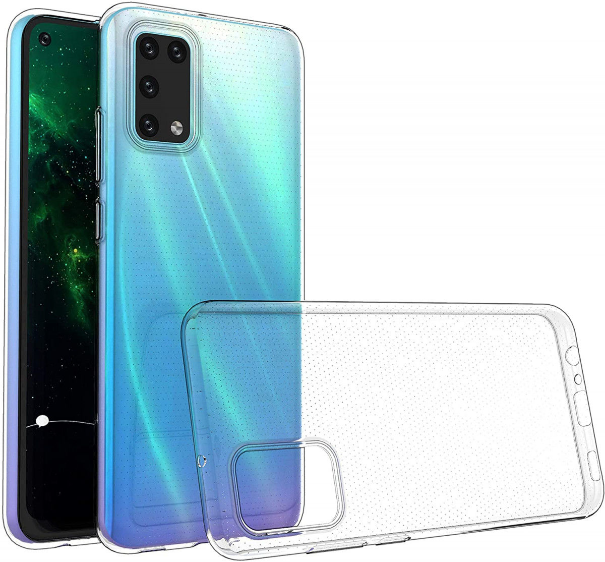 Samsung Galaxy A02S Hoesje Back Cover Dun TPU Transparant afbeelding 8