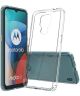 Motorola Moto E7 Hoesje Back Cover Dun TPU Transparant