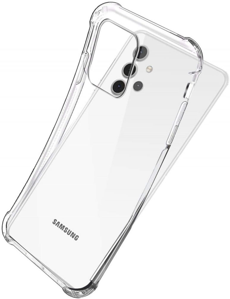Samsung Galaxy A32 5G Hoesje Schokbestendig Transparant afbeelding 4