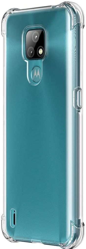 Motorola Moto E7 Hoesje Schokbestendig Transparant afbeelding 2