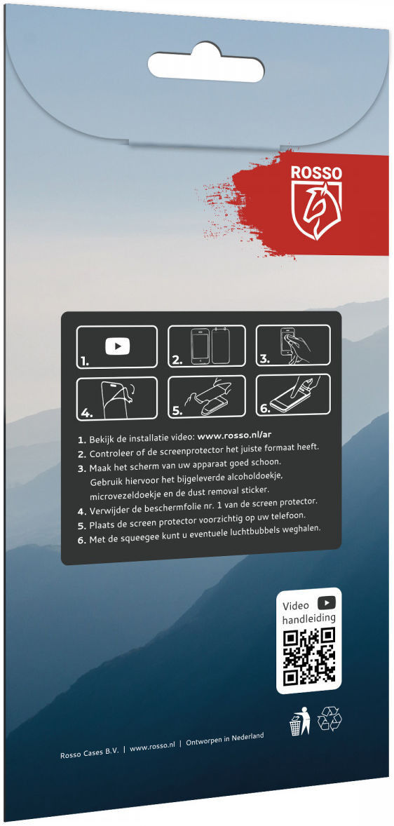 Rosso Samsung Galaxy A02S Ultra Clear Screen Protector Duo Pack afbeelding 6