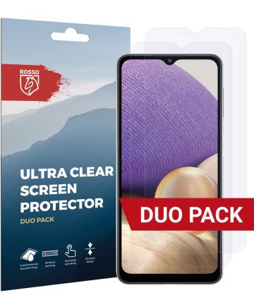 Rosso Samsung Galaxy A32 5G Screen Protector Ultra Clear Duo Pack Screen Protectors