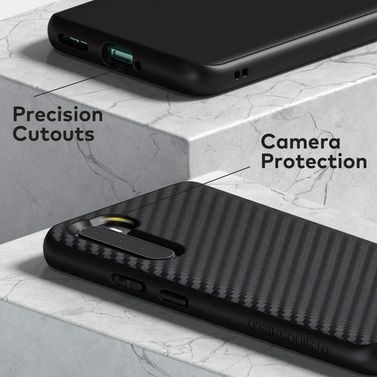 RhinoShield SolidSuit OnePlus Nord Hoesje Carbon Fiber afbeelding 5