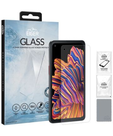 Eiger Samsung Galaxy Xcover Pro Tempered Glass Case Friendly Plat Screen Protectors
