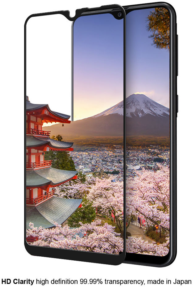 Eiger Samsung Galaxy A20e Tempered Glass Case Friendly Gebogen afbeelding 4