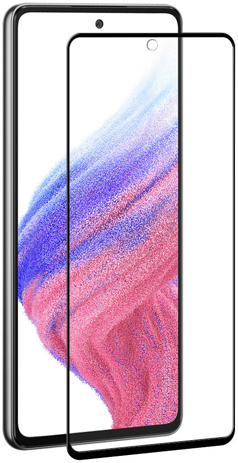Eiger Samsung Galaxy A53 / A52(S) Tempered Glass Case Friendly Gebogen afbeelding 2