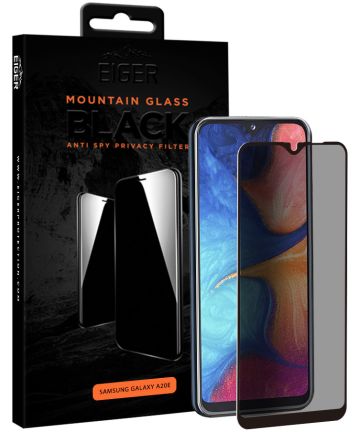 Eiger Mountain Privacy Glass Samsung Galaxy A20e Screenprotector Screen Protectors