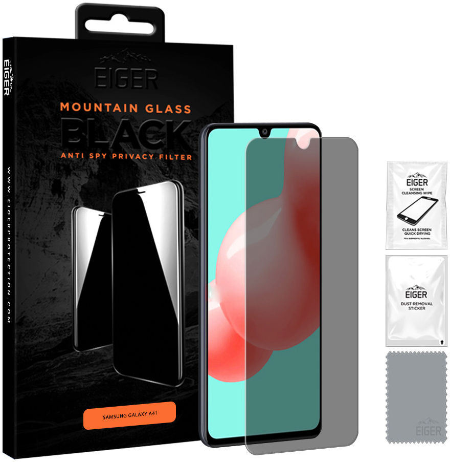 Eiger Samsung Galaxy A41 Privacy Glass Screen Protector Gebogen afbeelding 4