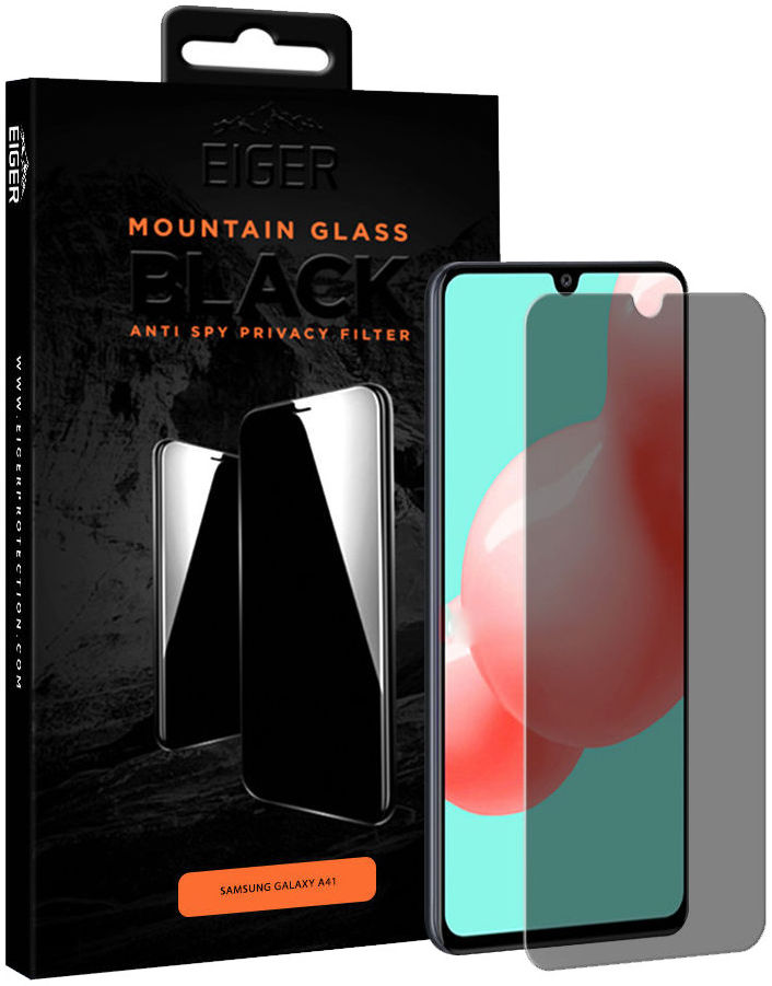 Eiger Samsung Galaxy A41 Privacy Glass Screen Protector Gebogen afbeelding 1