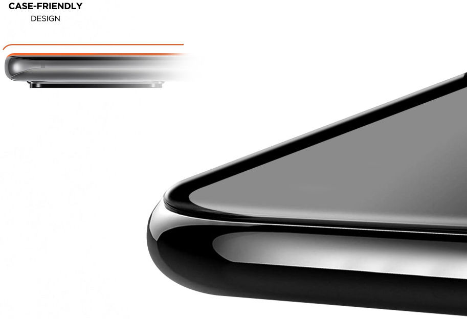 Eiger Samsung Galaxy A71 Privacy Glass Case Friendly Protector Gebogen afbeelding 5