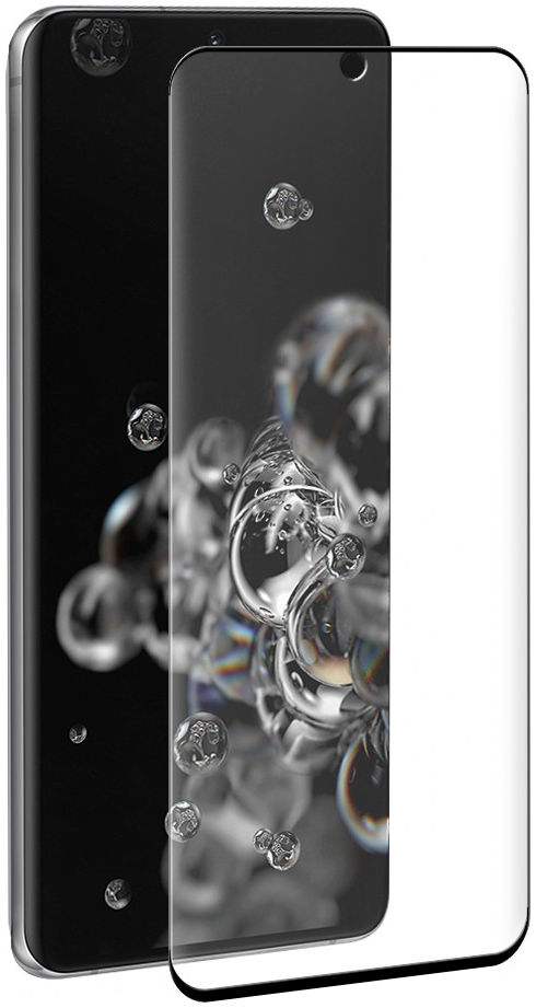 Eiger ULTRA+ Samsung S20 Ultra Tempered Glass Antibacterieel Gebogen afbeelding 2