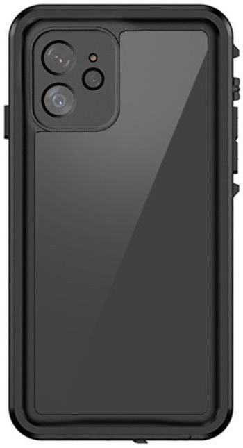Eiger Avalanche Apple iPhone 12 Waterdicht Hoesje Zwart afbeelding 4