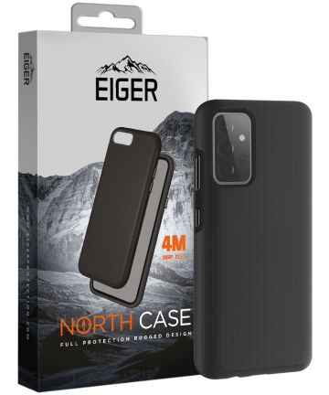 Eiger North Series Samsung Galaxy A52 / A52S Hoesje Zwart Hoesjes