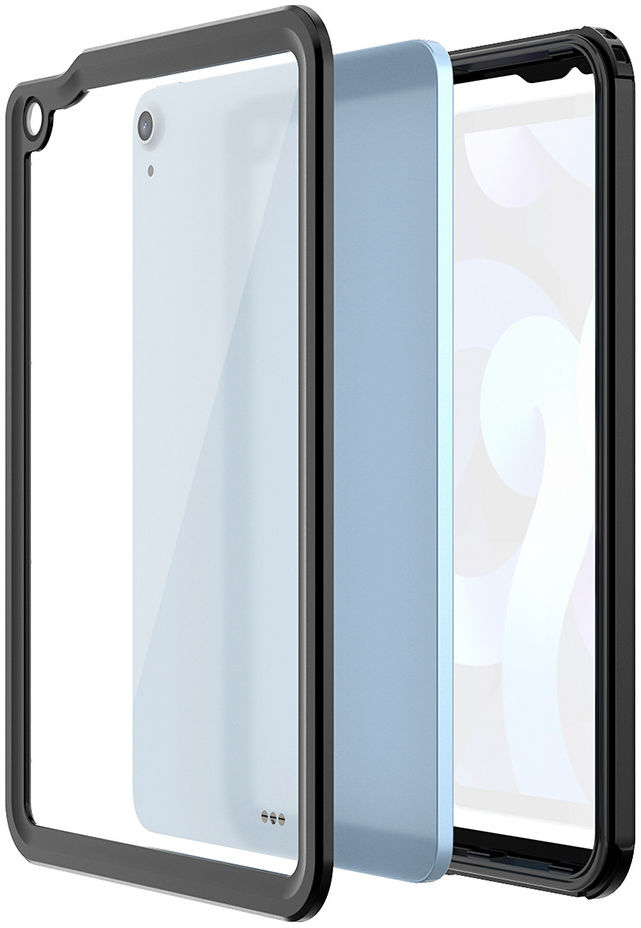 Eiger Peak 3000m Apple iPad Air 2020 / 2022 Hoes Full Protect Zwart afbeelding 2