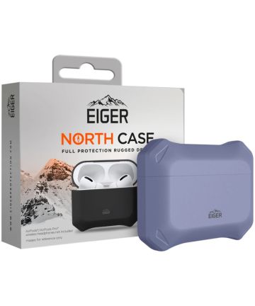 Eiger North Apple AirPods Pro Hoesje Paars Hoesjes