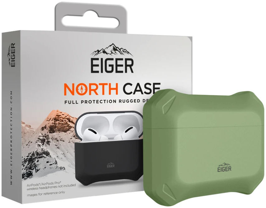 Eiger North Apple AirPods Pro Hoesje Groen afbeelding 1