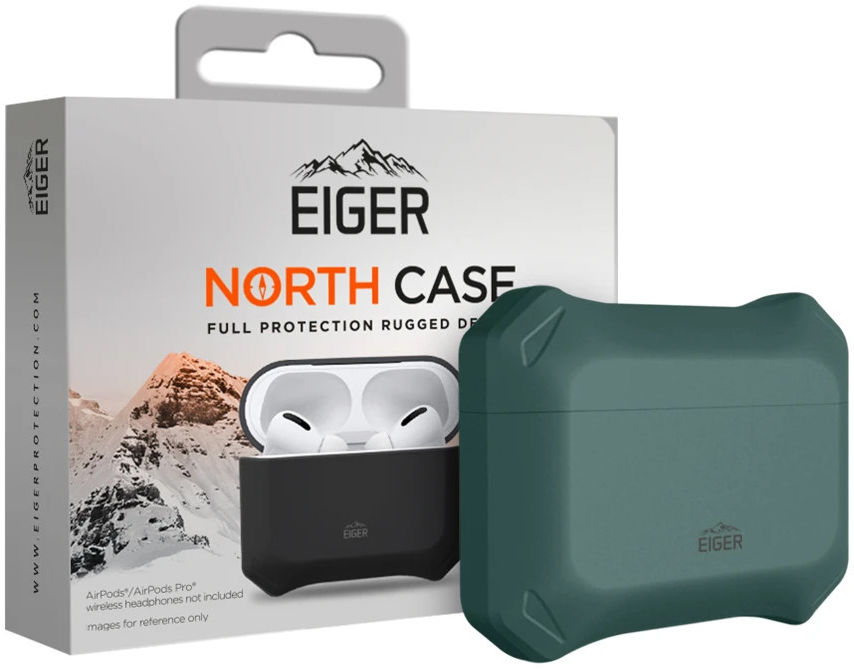 Eiger North Apple AirPods Pro Hoesje Donker Groen afbeelding 1